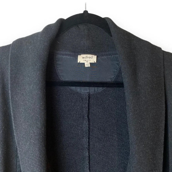 Aritzia Wilfred Diderot Sweater in Dark  Grey - Picture 4 of 7